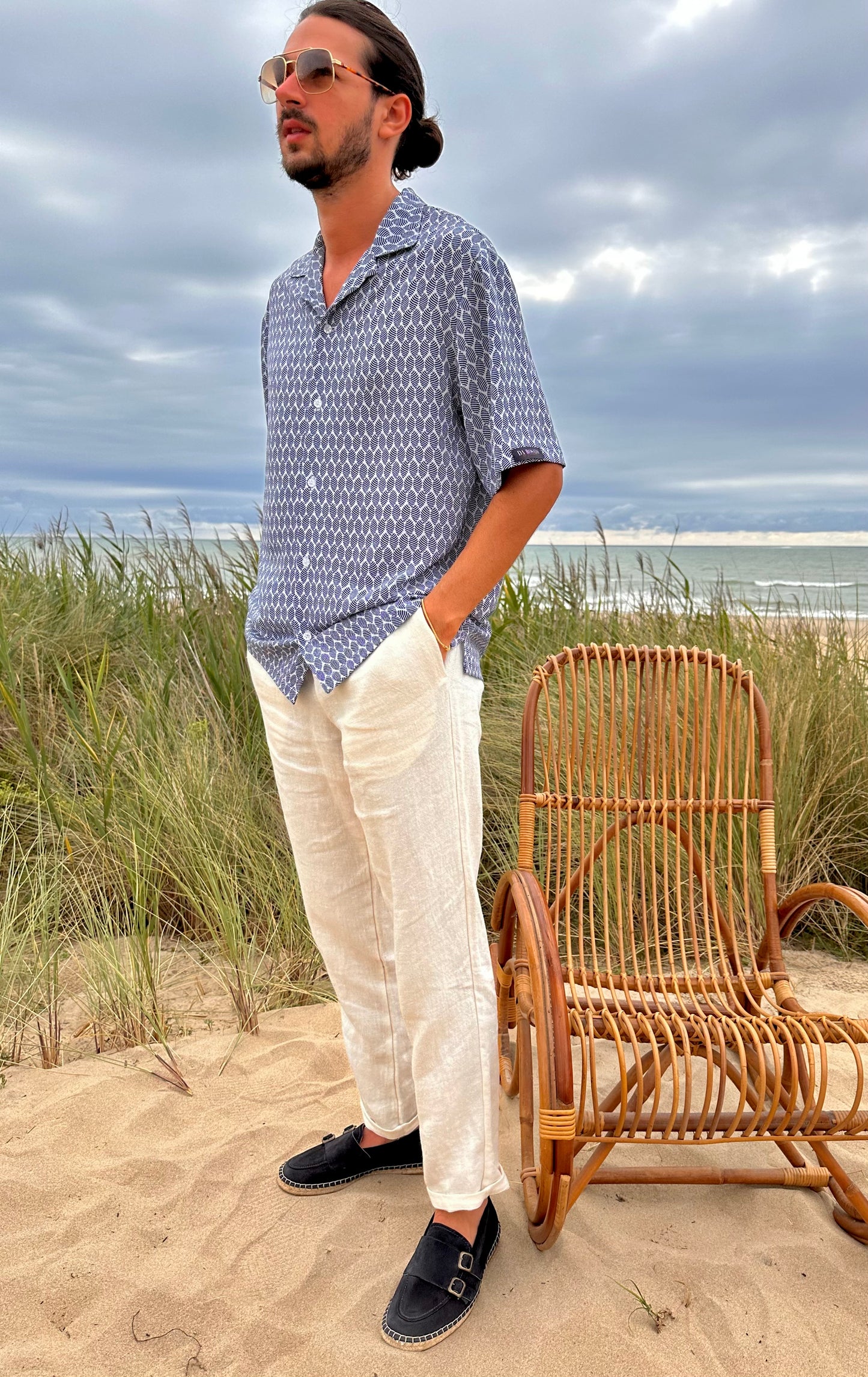 Chemise BLUE LEAF II