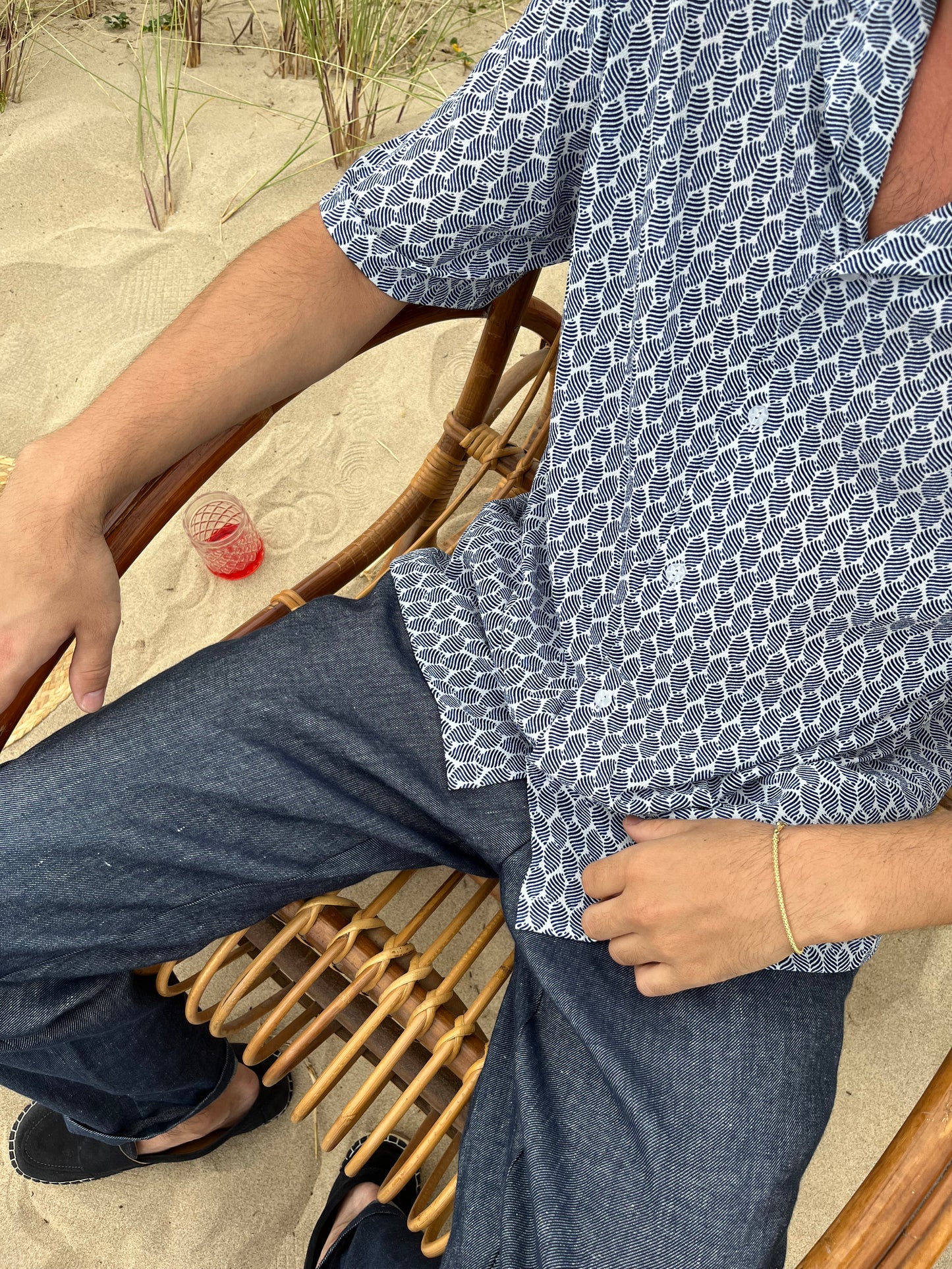 Chemise BLUE LEAF II