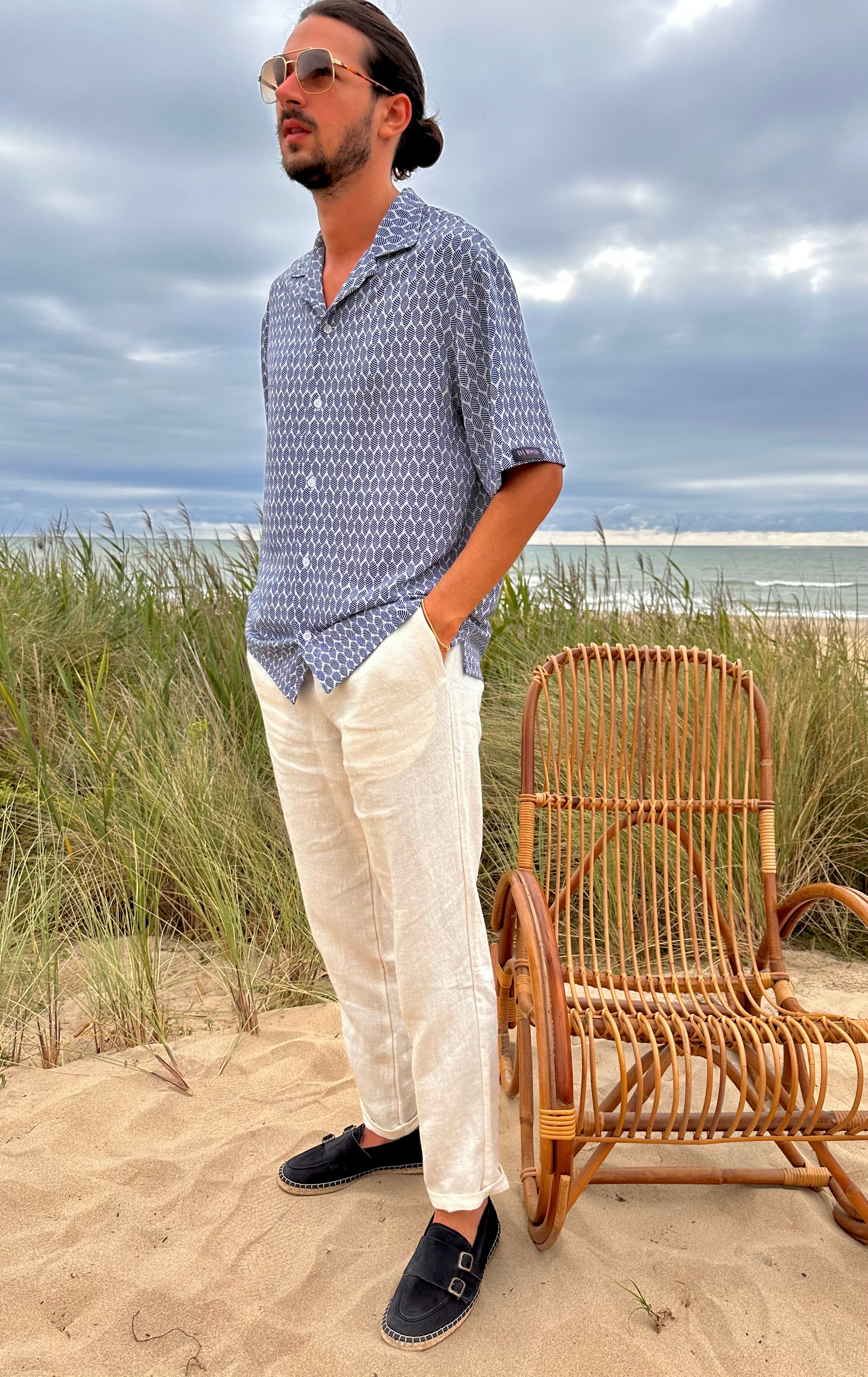 Chemise BLUE LEAF II